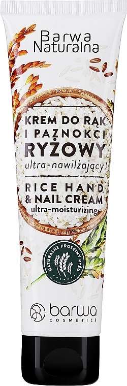 Barwa Крем для рук, з протеїнами рису Natural Rice Protein Hand Cream - фото N3