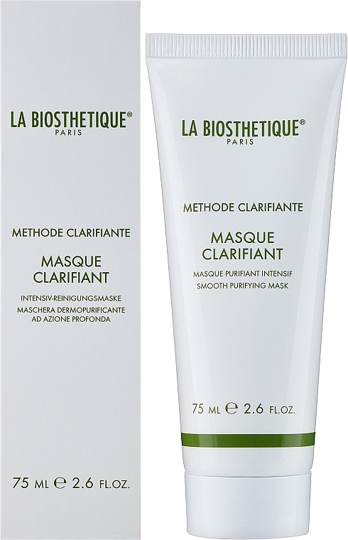 La Biosthetique Очищающая маска для жирной и поврежденной кожи лица Methode Clarifiante Masque Clarifant - фото N2