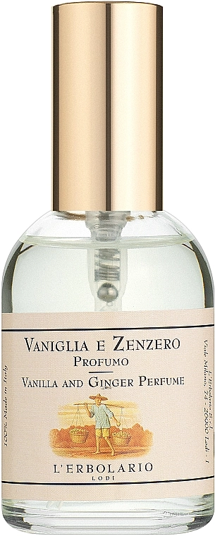 L’Erbolario Acqua Di Profumo Vanilla & Ginger Парфюмированная вода - фото N1