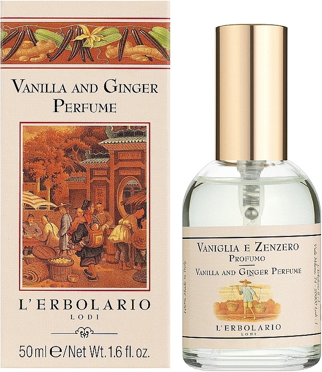 L’Erbolario Acqua Di Profumo Vanilla & Ginger Парфюмированная вода - фото N2