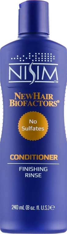 Nisim Кондиционер для сухих и нормальных волос от выпадения NewHair Biofactors Conditioner Finishing Rinse - фото N1