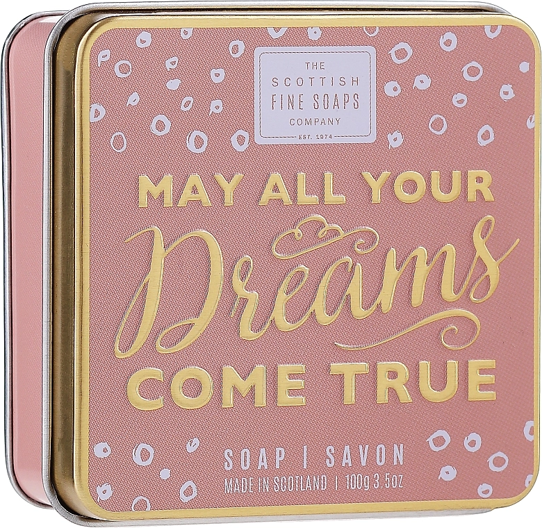 Scottish Fine Soaps Мило "May All Your Dreams Come True" May All Your Dreams Come True Luxury Soap - фото N1