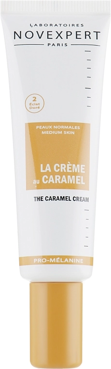 Novexpert ВВ-крем для загорелой кожи "Карамель" The Caramel Cream Golden Glow - фото N2