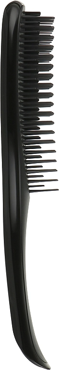 Tangle Teezer Расческа для волос, черная The Wet Detangler Liquorice Black Standard Size Hairbrush - фото N3