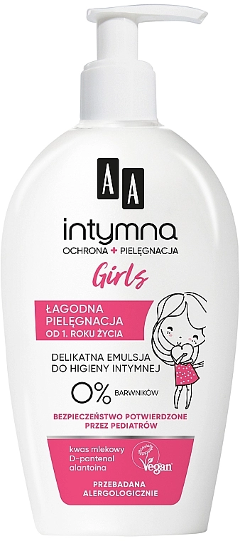 AA Эмульсия для интимной гигиены Baby Girl Emulsion - фото N1