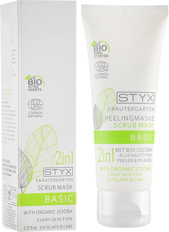 Styx Naturcosmetic Пилинг-маска для лица 2in1 Mit Bio-Jojoba - фото N1