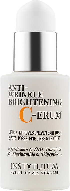 Instytutum Освітлювальна сироватка проти зморшок Anti-Wrinkle Brightening C-Erum - фото N1