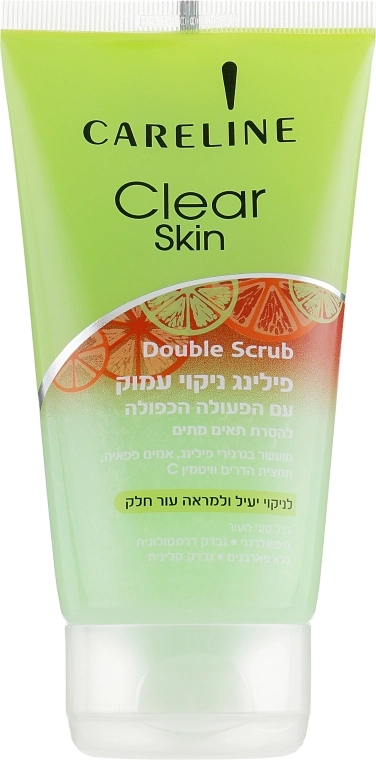 Careline Скраб для глубокой очистки лица с энзимами папайи Clear Skin Double Scrub - фото N1