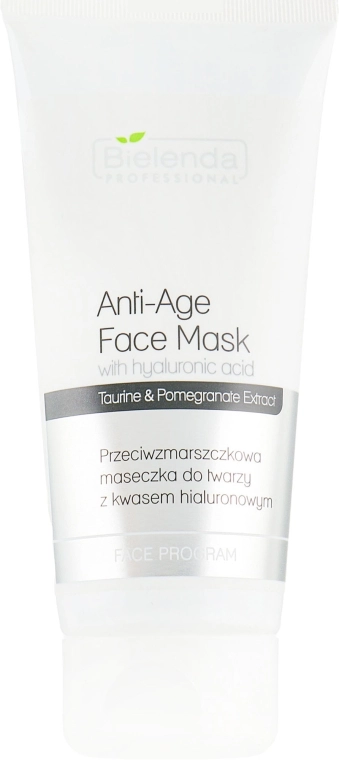 Bielenda Professional Маска проти зморшок, з гіалуроновою кислотою Face Program Anti-Age Face Mask With Hyaluronic Acid - фото N1