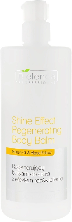 Bielenda Professional Регенерувальний бальзам для тіла Body Program Shine Effect Regenerating Body Balm - фото N1