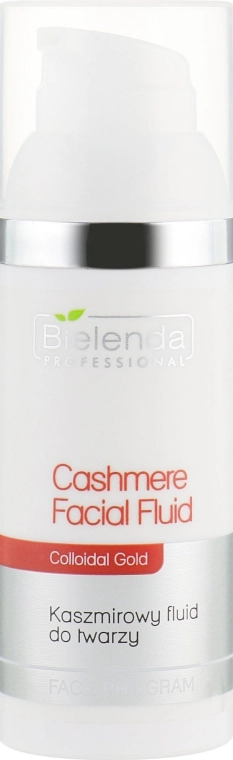 Bielenda Professional Кашеміровий флюїд з колоїдальним золотом Face Program Cashmere Facial Fluid With Colloidal Gold - фото N1