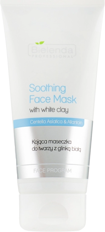 Bielenda Professional Успокаивающая маска для лица с белой глиной Face Program Soothing Face Mask With White Clay - фото N1