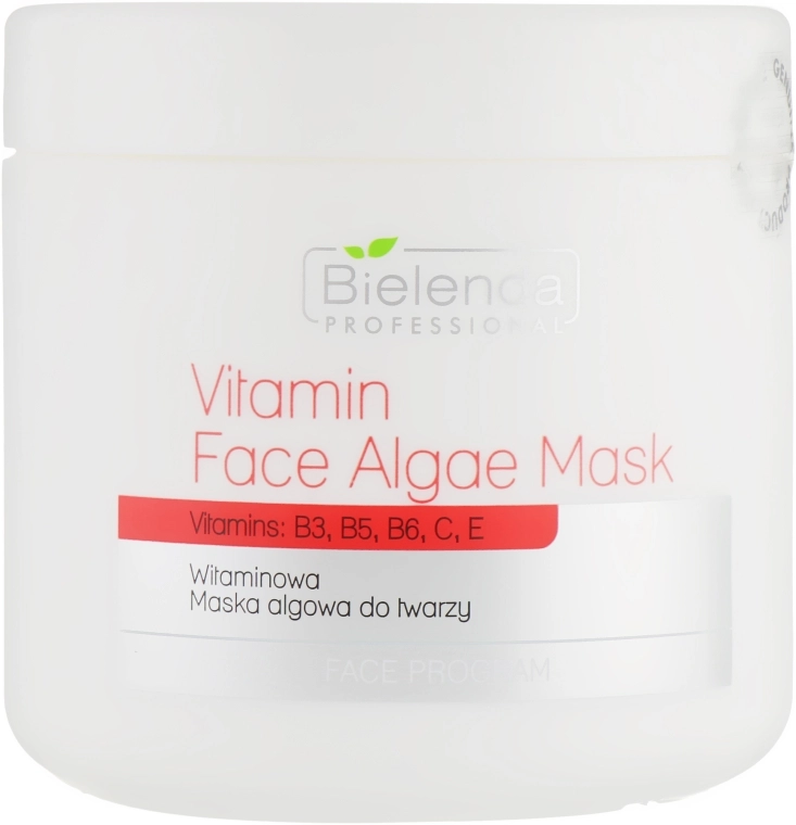 Bielenda Professional Вітамінна альгінатна маска для обличчя Program Face Vitamin Face Algae Mask - фото N1