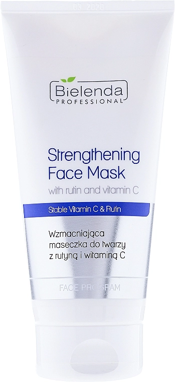 Bielenda Professional Зміцнювальна маска для обличчя, з рутином і вітаміном С Program Face Strengthening Face Mask - фото N1