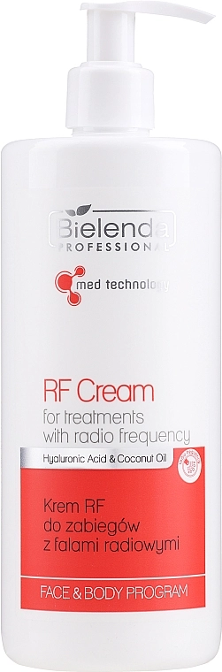 Bielenda Professional Контактный крем для RF лифтинга Face&Body Program RF Cream For Treatments With Radio Frequency - фото N1