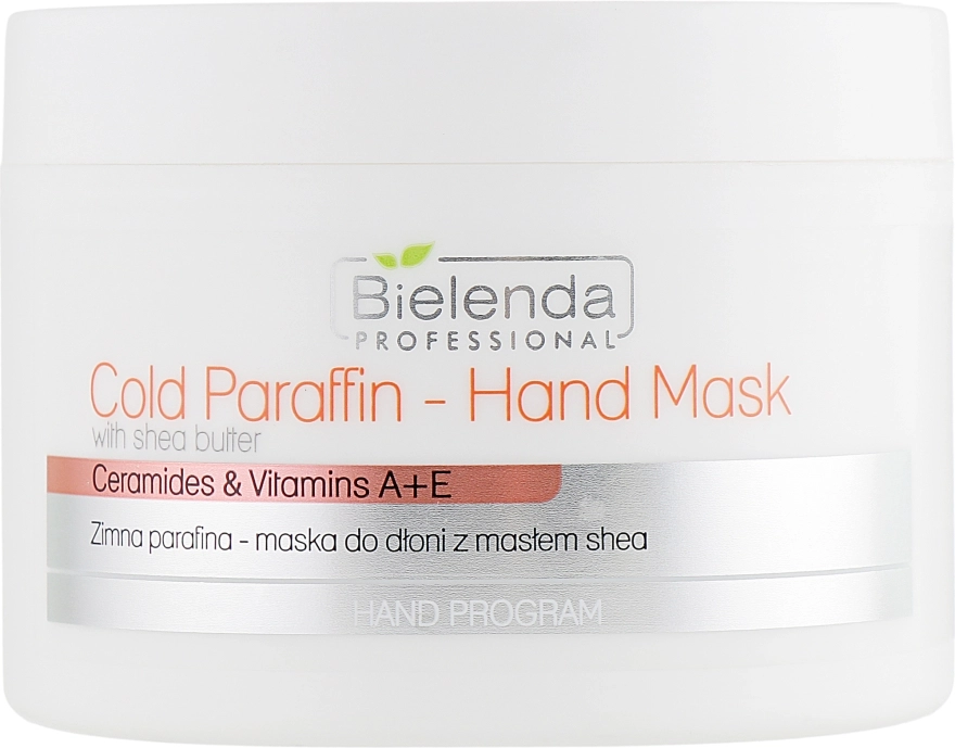 Bielenda Professional Холодна парфумована маска для рук, з екстрактом масла ши Cold Paraffin Hand Mask With Shea Butter - фото N1