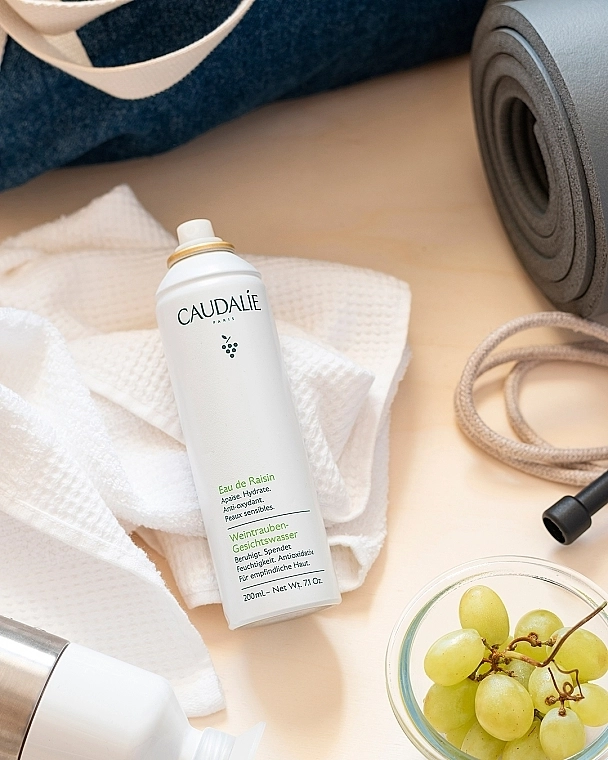 Caudalie Увлажняющая виноградная вода Cleansing & Toning Grape Water Sensitive Skin - фото N9