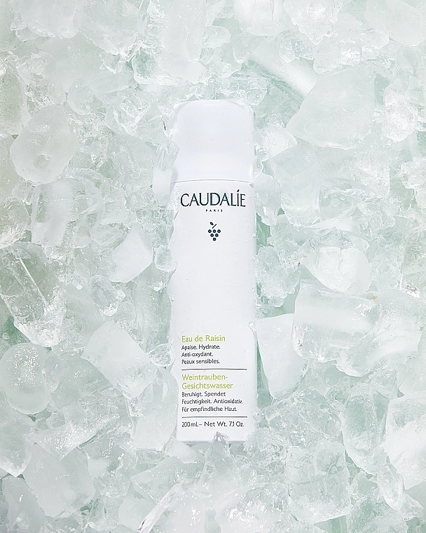 Caudalie Увлажняющая виноградная вода Cleansing & Toning Grape Water Sensitive Skin - фото N4