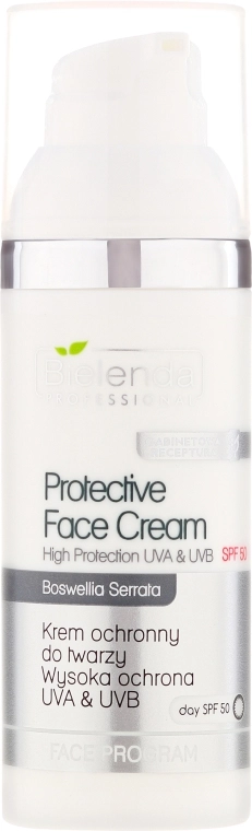 Bielenda Professional Защитный крем с SPF 50 Protective Face Cream - фото N1
