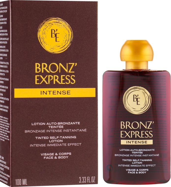 Academie Интенсивный лосьон-автозагар для лица и тела Bronz’Express Intense Lotion - фото N1