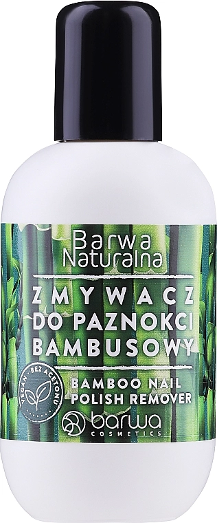 Barwa Рідина для зняття лаку, з екстрактом бамбука Natural Nail Polish Remover - фото N1
