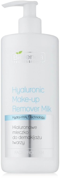 Bielenda Professional Гиалуроновое очищающее молочко для лица Hydra-Hyal Hyaluronic Make Up Removal - фото N1