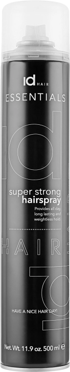 IdHair Быстросохнущий суперсильный лак Super Strong Hair Spray - фото N1