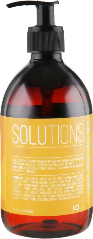 IdHair Шампунь для сухої шкіри голови Solutions № 2 Shampoo - фото N2