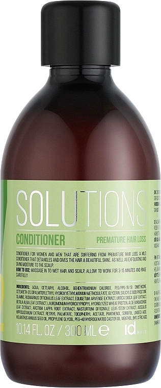 IdHair Кондиціонер проти випадіння волосся Solutions №7-2 Conditioner - фото N1