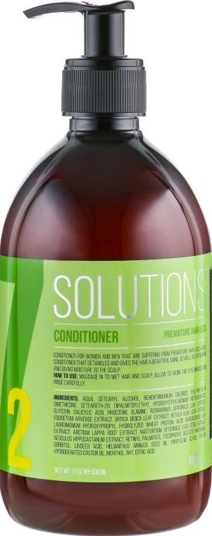 IdHair Кондиціонер проти випадіння волосся Solutions №7-2 Conditioner - фото N3