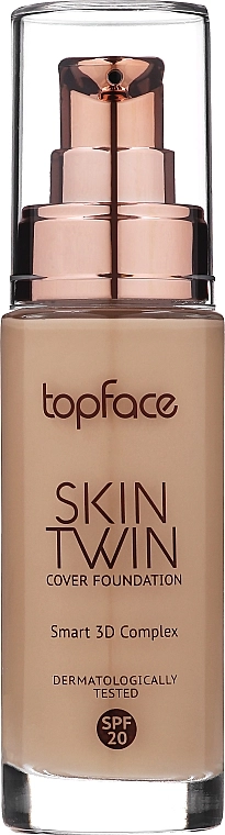 TopFace Skin Twin Cover Foundation Тональный крем - фото N1