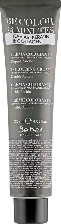Be Hair Стойкая краска-корректор для волос Be Color 24 Min Colouring Cream - фото N2