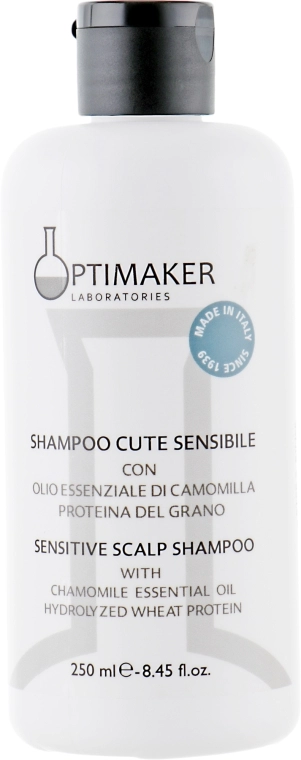 Optima Шампунь для чувствительной кожи Shampoo Cute Sensibile - фото N3