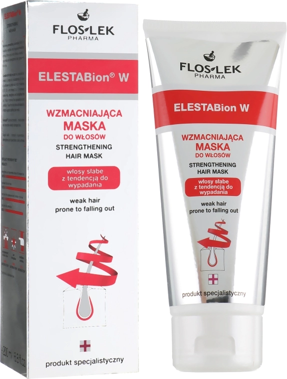 Floslek Зміцнювальна маска для волосся ELESTABion W Strengthening Hair Mask - фото N1