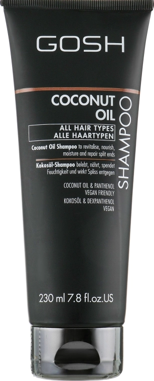 Gosh Copenhagen Шампунь для волос Coconut Oil Shampoo - фото N1