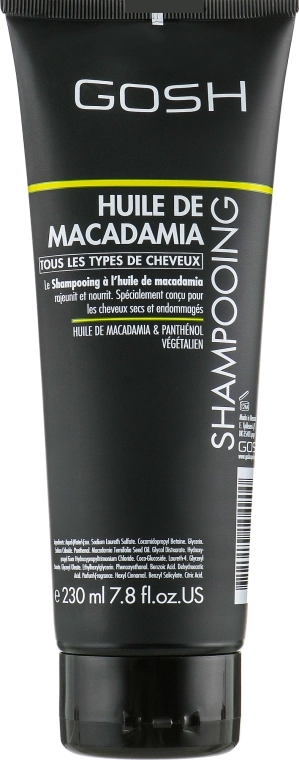 Gosh Copenhagen Шампунь для волосся Gosh Macadamia Oil Shampoo - фото N2