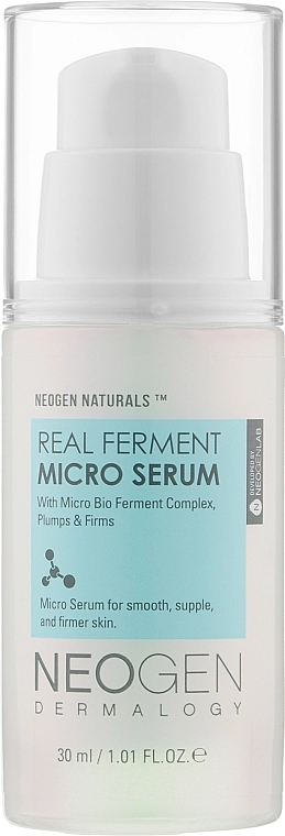 Интенсивно восстанавливающая ферментированная сыворотка - NEOGEN Dermalogy Real Ferment Micro Serum, 30 мл - фото N1