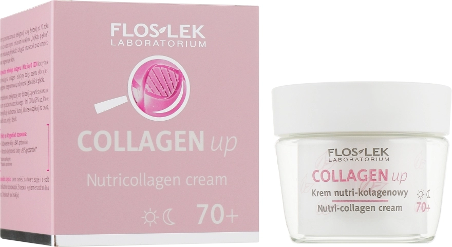 Floslek Колагеновий крем для обличчя 70+ Collagen Up Nutrii-collagen Cream 70+ - фото N1