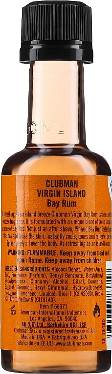 Clubman Pinaud Bay Rum Лосьйон після гоління - фото N2