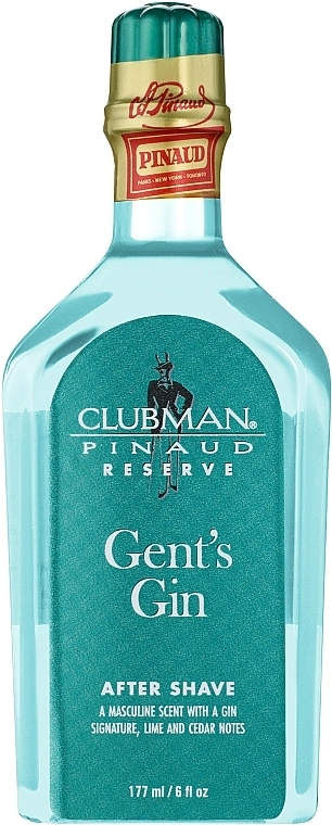 Clubman Pinaud Gent Gin Лосьон после бритья - фото N3