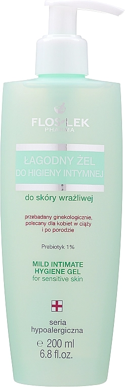 Floslek Гель для интимной гигиены Hypoallergenic Sensitive Skin Intimate Gel - фото N1