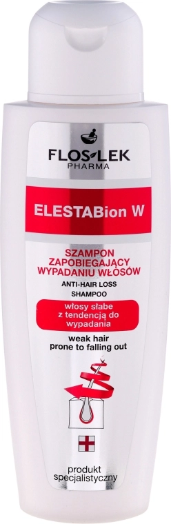 Floslek Шампунь против выпадения волос ElestaBion W Anti-Hair Loss Shampoo - фото N2