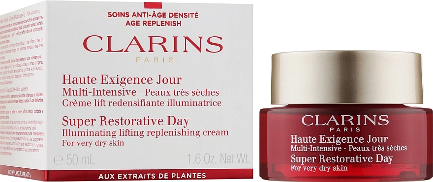 Clarins Денний крем для дуже сухої шкіри Super Restorative Day Cream Dry Skin - фото N2