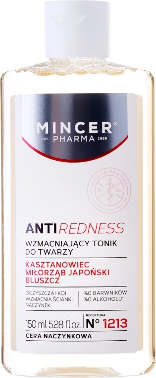 Mincer Pharma Зміцнювальний тонік для обличчя для судинної шкіри Anti Redness Tonic N1213 - фото N1