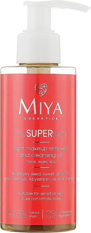 Miya Cosmetics My Super Skin Removing Cleansing Oil Масло для снятия макияжа - фото N1