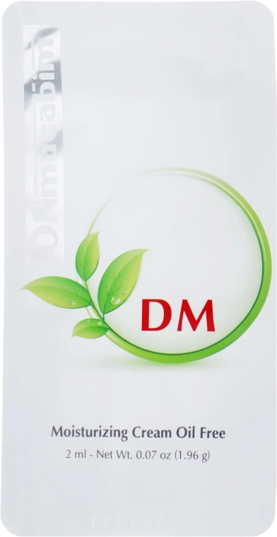 Onmacabim Зволожувальний крем для жирної шкіри DM Moisturizing Cream Oil Free SPF 15 (пробник), 2ml - фото N1