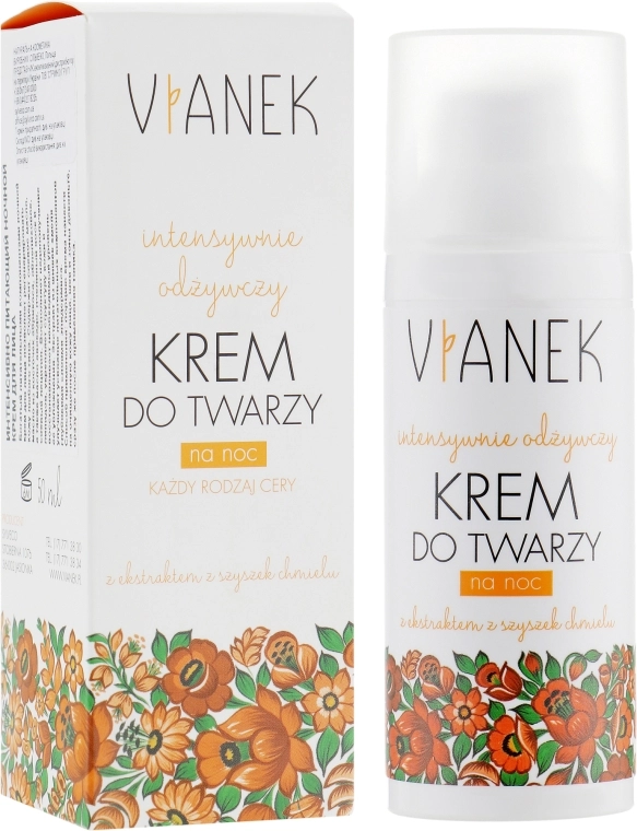 Vianek Нічний живильний крем для обличчя Nourishing Night Cream - фото N1