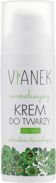 Vianek Нормализирующий ночной крем для лица Normalizing Night Cream - фото N2