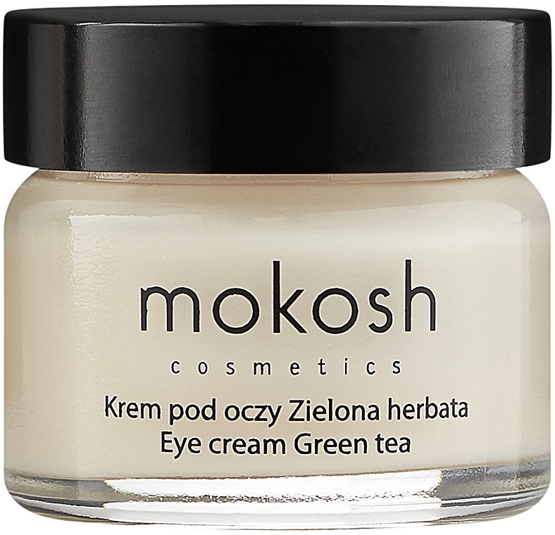 Mokosh Cosmetics Крем для шкіри навколо очей "Зелений чай" Green Tea Eye Cream (міні) - фото N1