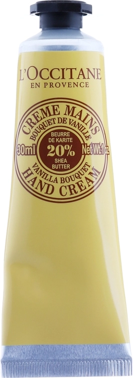 L'Occitane Крем для рук Hand Cream Shea Butter Vanilla - фото N1